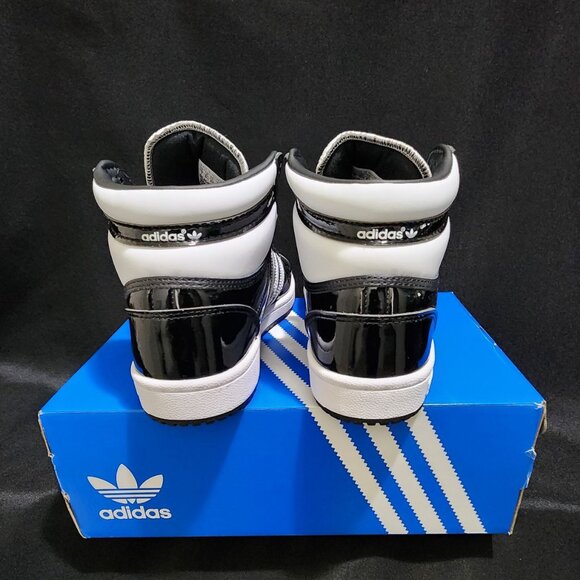 NIB Adidas Originals Top Ten RB Patent Leather Mens Size 7 - Picture 4 of 10